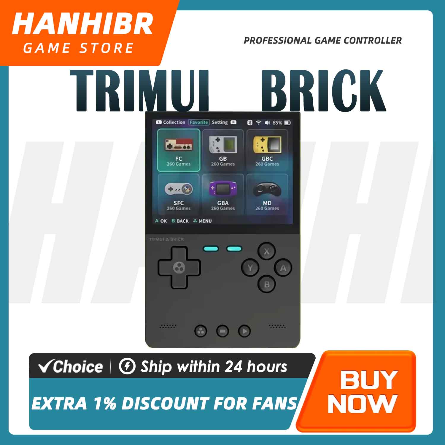 Retro Gaming Linux - TRIMUI BRICK CNCメタルレトロハンドヘルドコンソール3.2インチ1024x768 IPS Linux搭載LEDフリーキーキャップ3000mAh WiFiゲーム愛好家向けギフト
