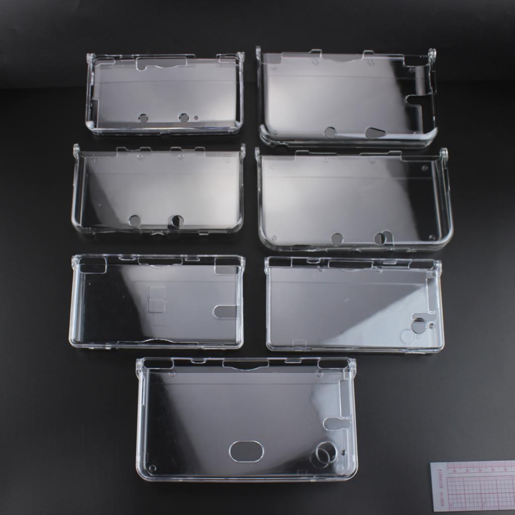 Game Boy Cartridge Holder - 8 モデル 1pc プラスチッククリアクリスタル保護ハードシェルスキンケースカバー GBA SP