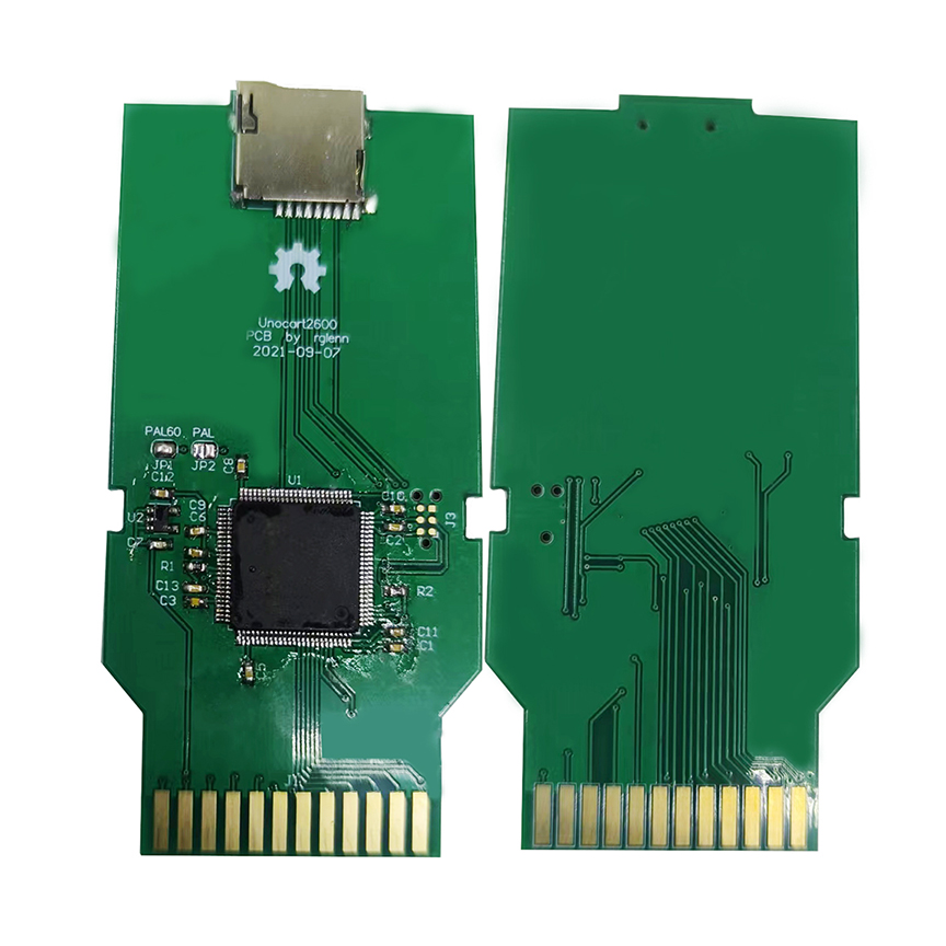 Retro Gaming Room - DIYレトロゲームコンソールカートリッジ、優れたフラッシュカード、4ビット、atari 2600、v2、1個