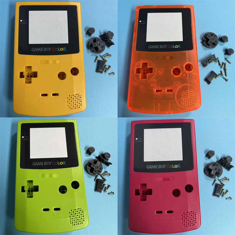 Retro Gaming Room - ゲームボーイカラーシェル Gbc 交換用シェル 限定版 発光ゲーム周辺機器 レトロゲーム機用アクセサリー