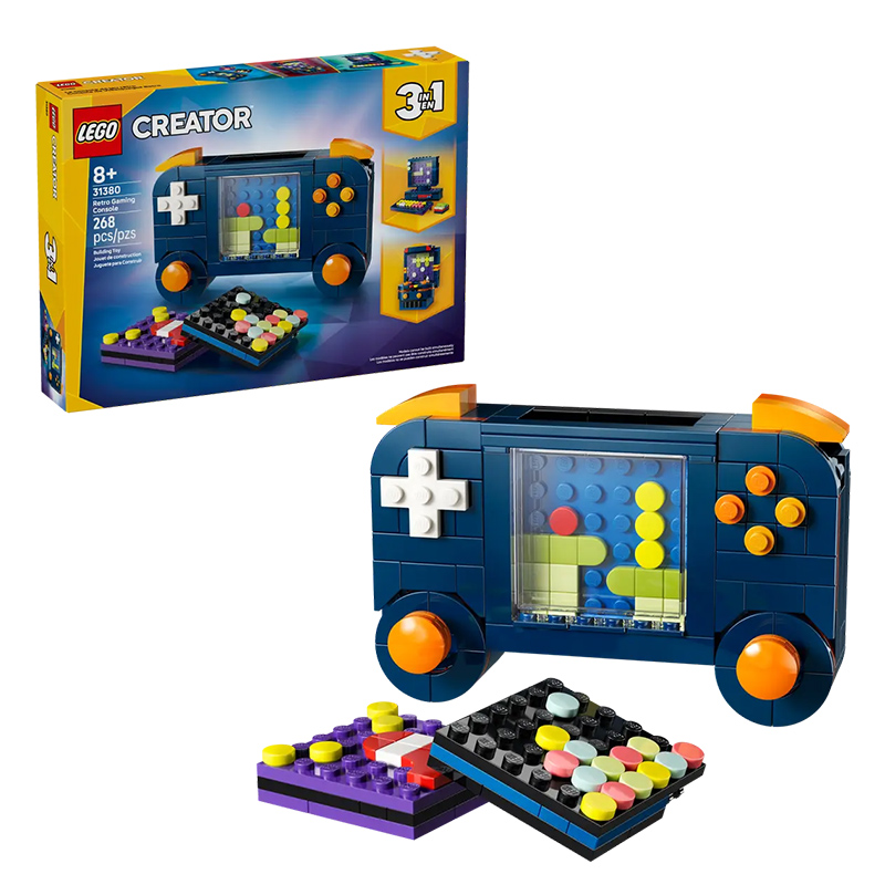 レゴ クリエイター 3in1 ビルディングブロック LG-3 - Retro Gaming Room のレビューと価格