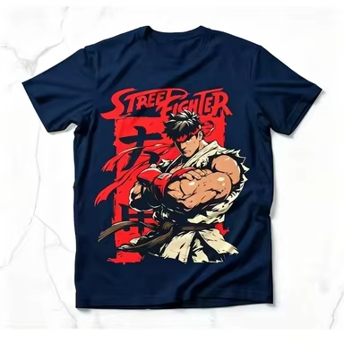 メンズ Tシャツ ストリートファイター リュウ レトロ ゲー - Retro Gaming Shops のレビューと価格