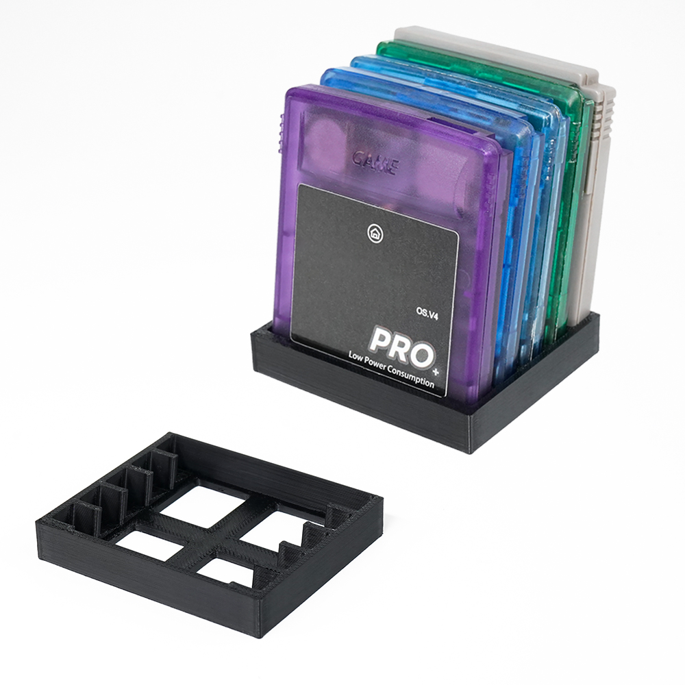 3D プリントゲーム収納スタンドブラケットカートリッジホルダ - Game Boy Cartridge Holder のレビューと価格