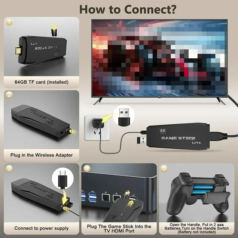 レトロビデオゲームコンソール 64GB ビデオゲームスティッ - Retro Gaming Mister のレビューと価格