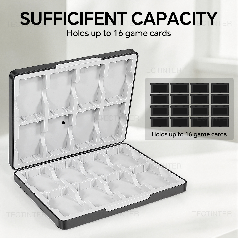 ポータブル 16 in 1 ゲームカード収納ボックス GB/ - Game Boy Cartridge Holder のレビューと価格