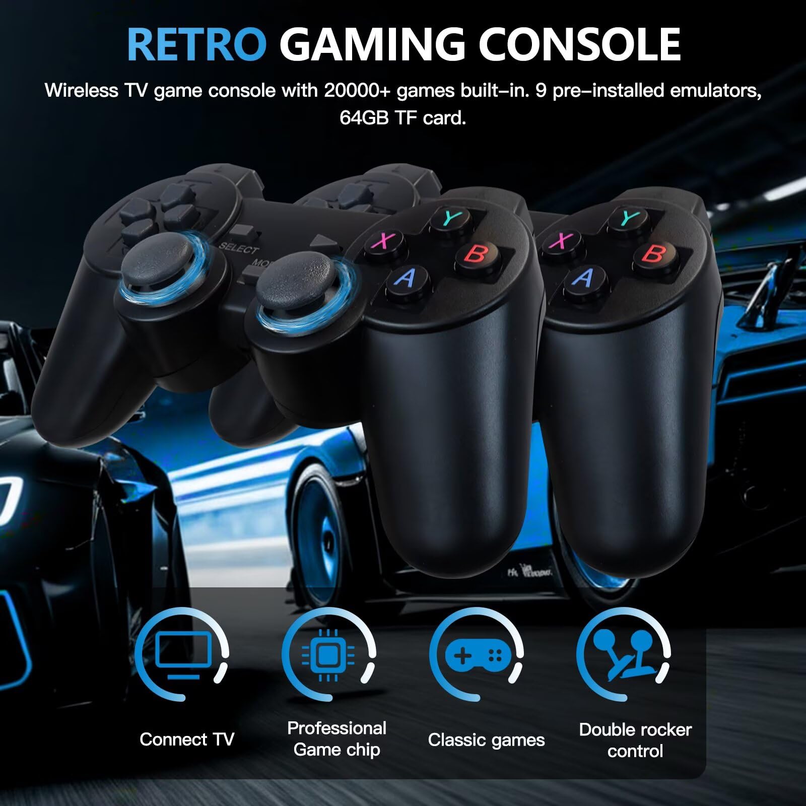 レトロビデオゲームコンソール 4K ゲームスティック TV  - Retro Gaming Mister のレビューと価格