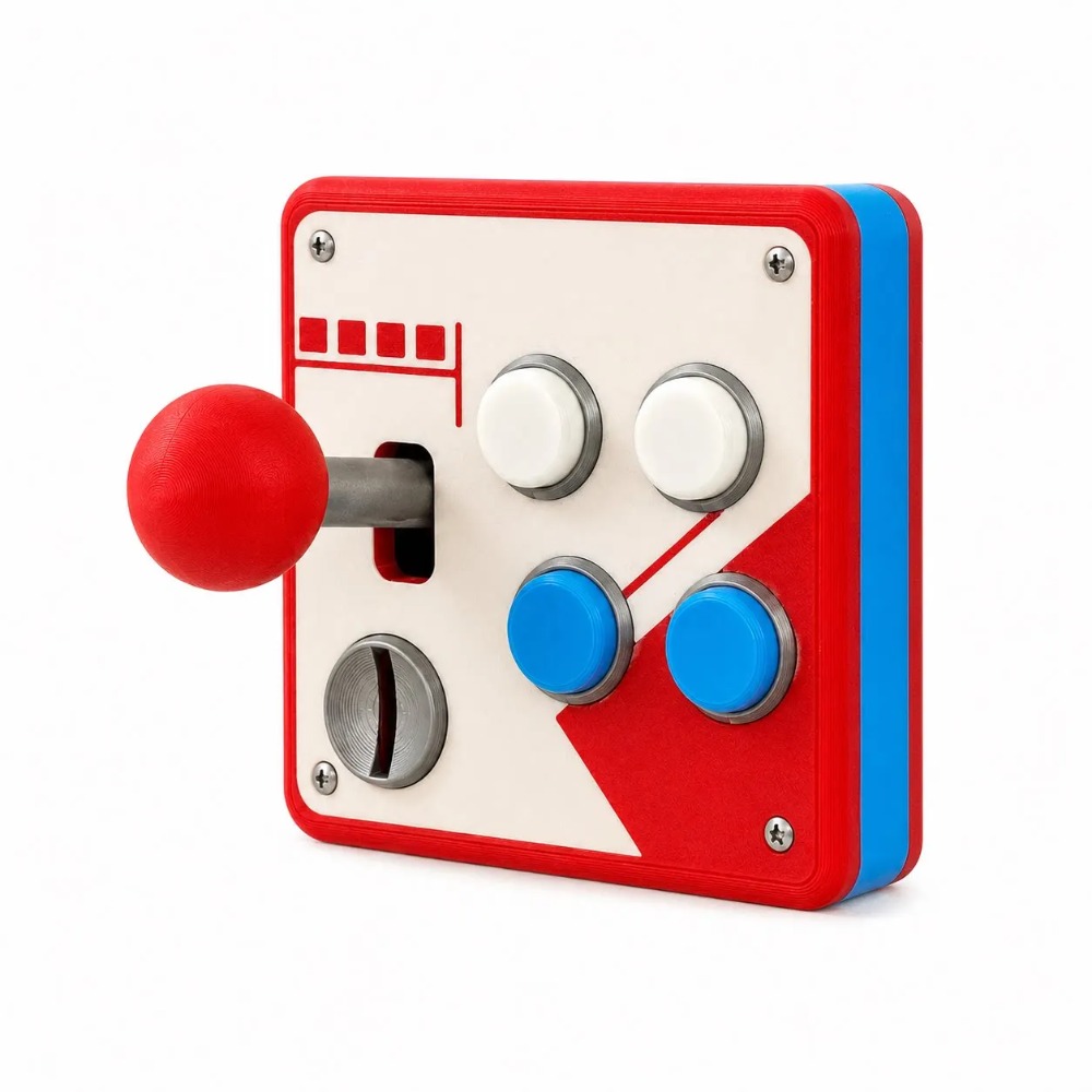 レトロアーケードジョイスティックスイッチプレートカバー、パン - Retro Gaming Room のレビューと価格