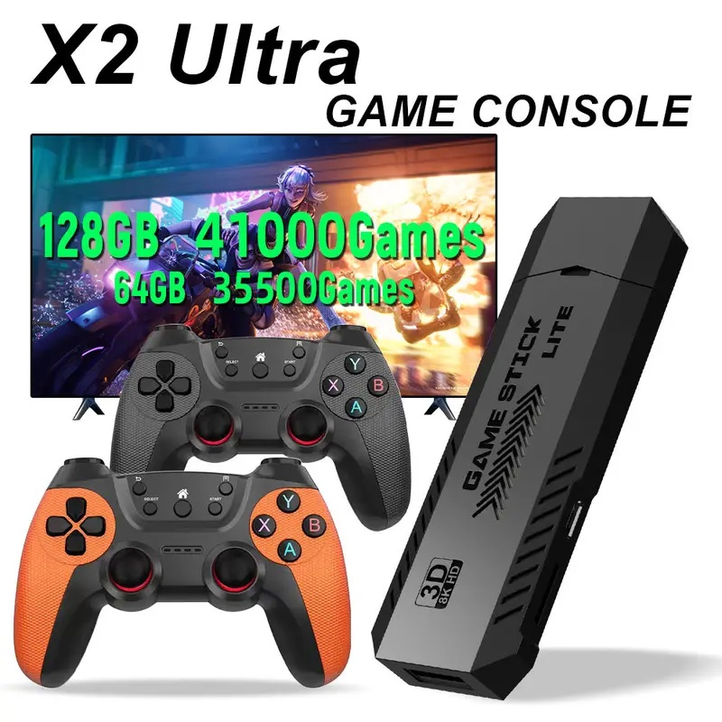 X2 Ultra Pro レトロゲームスティック 64GB  - Retro Gaming Mister のレビューと価格