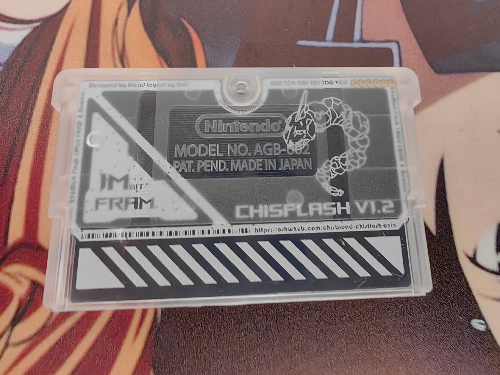 ChisFlash V1.2 FRAM ランブルカートリッジ - Game Boy Cartridge Holder のレビューと価格