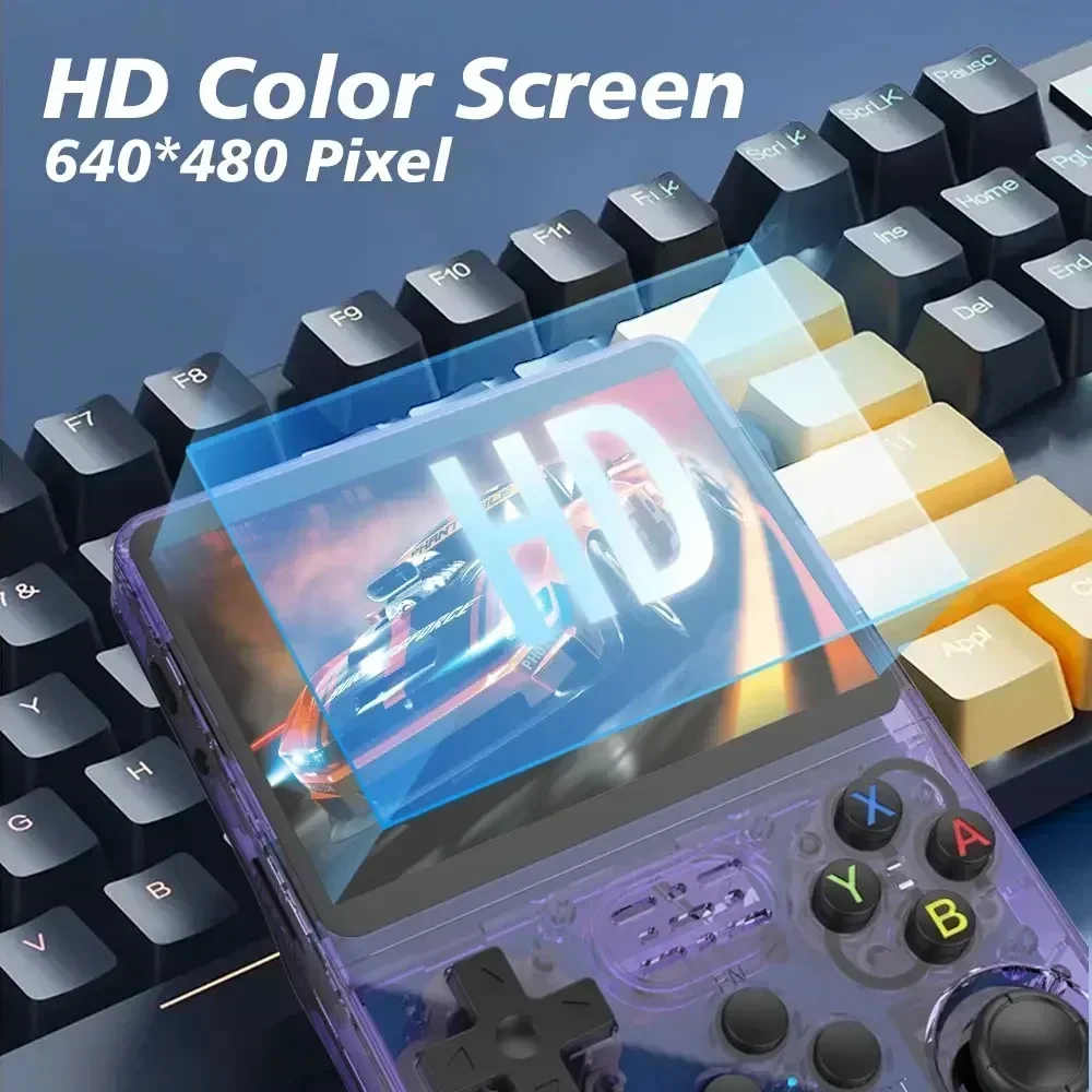 R36S携帯ゲーム機 ARKOSシステム 3.5インチIPS - Retro Gaming Linux のレビューと価格