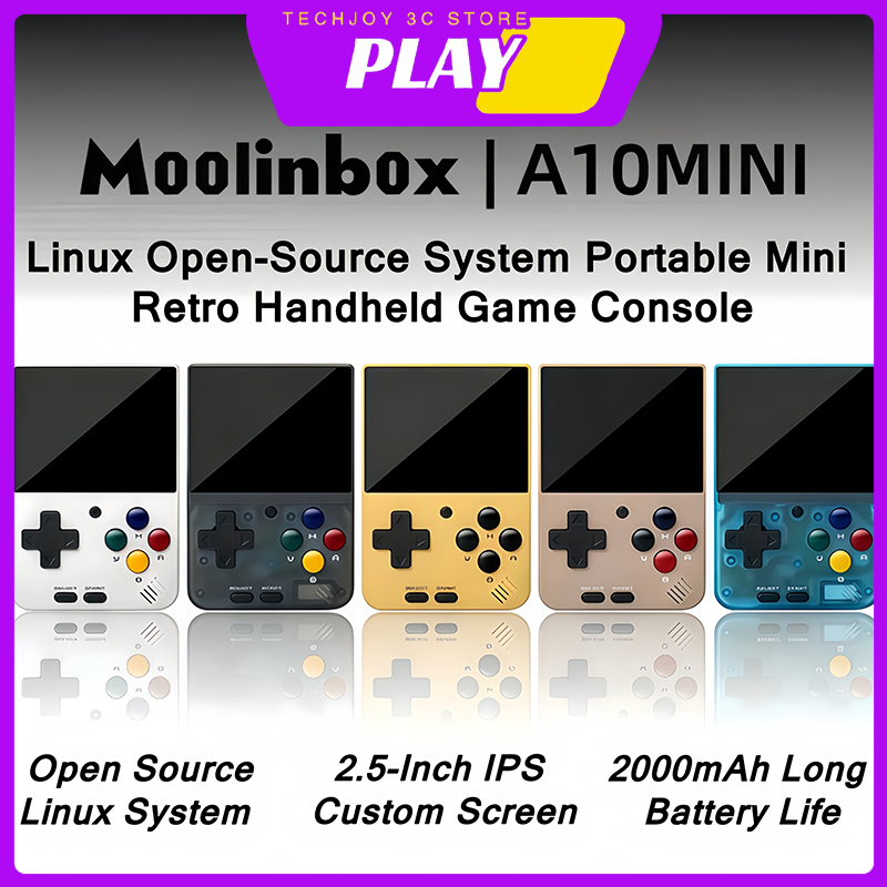 Moolinbox A10Mini 2.8インチ Linux - Retro Gaming Linux のレビューと価格