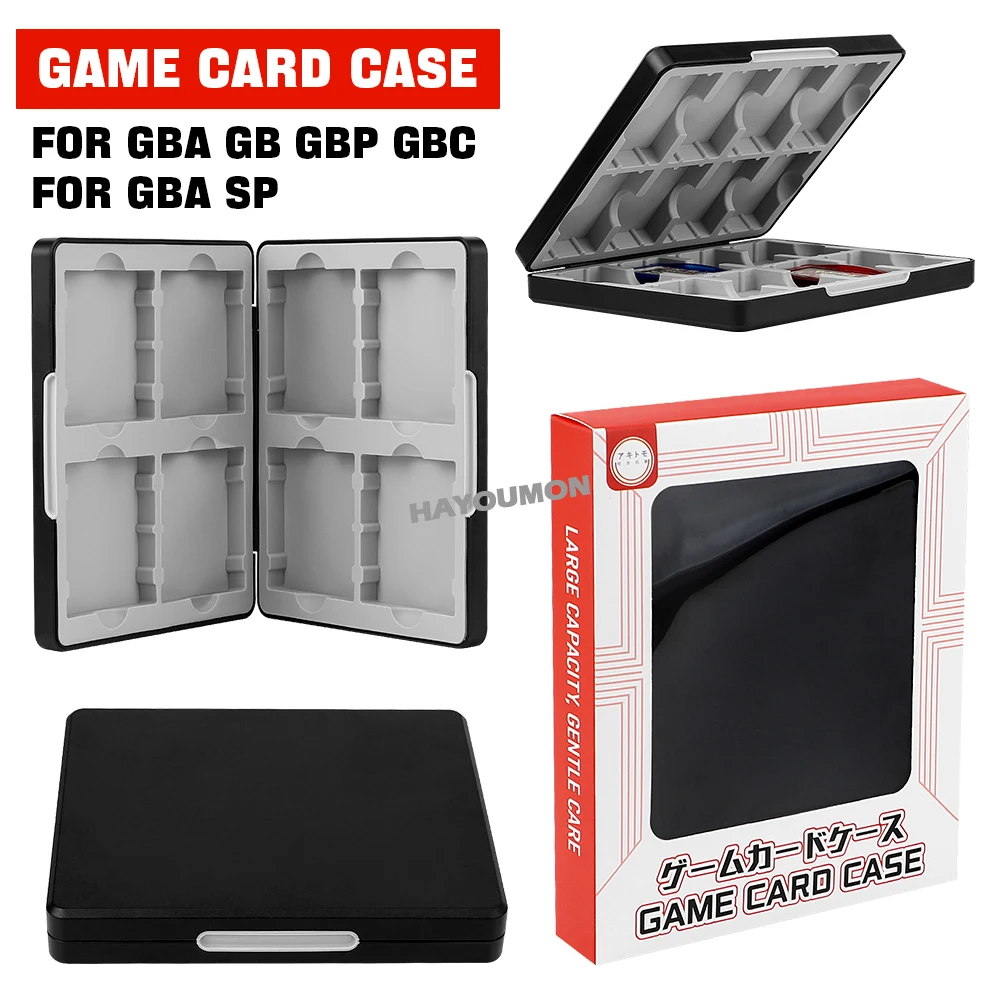 8-in-1 磁気ゲームカートリッジ収納ケース GB/GBC - Game Boy Cartridge Holder のレビューと価格