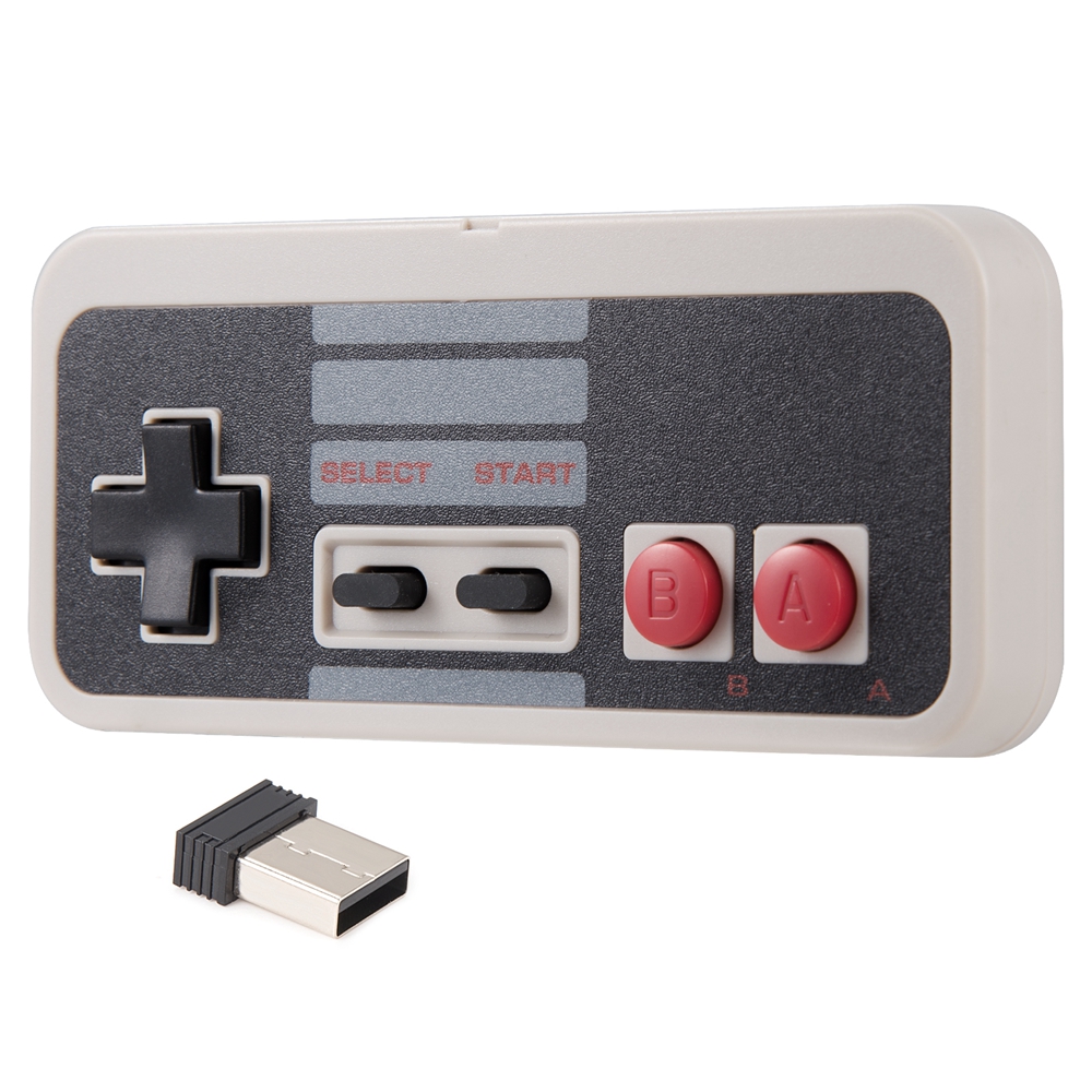 Nesゲーム用の2.4 ghzワイヤレスコントローラー,wi - Nes Controller Usb のレビューと価格