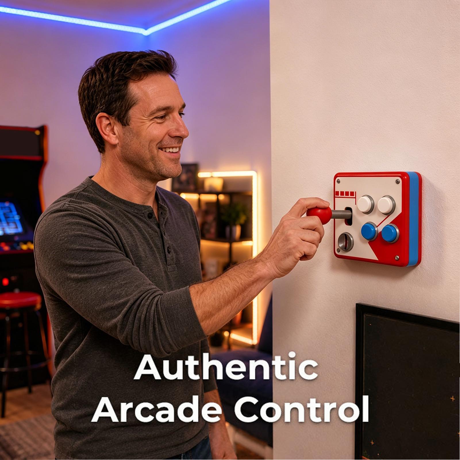 クリエイティブレトロアーケードゲームライトスイッチカバーレト - Retro Gaming Room のレビューと価格