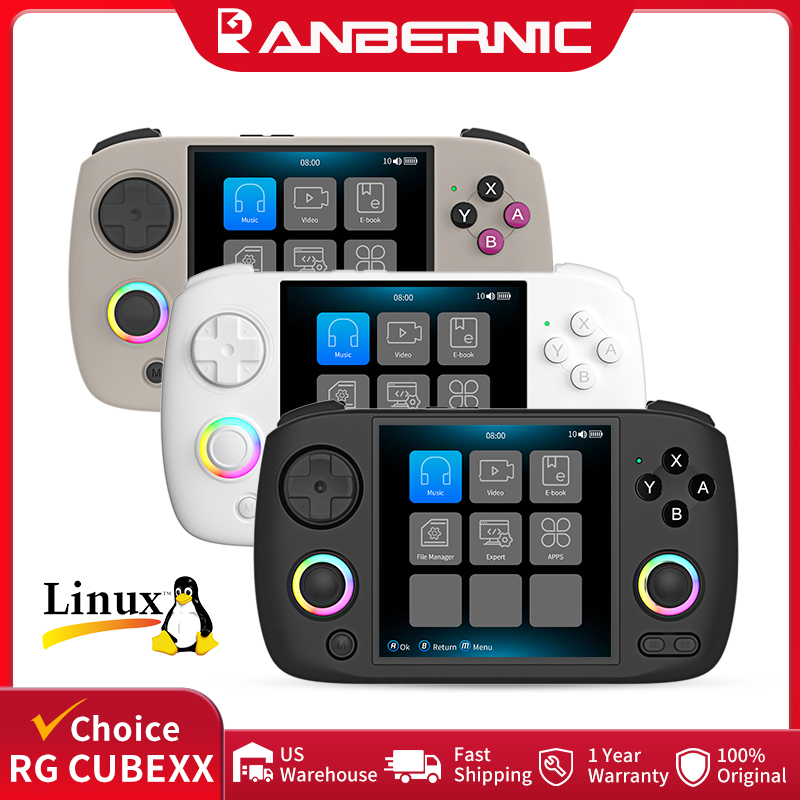 ANBERNIC RG CubeXX 携帯ゲーム機 3.95 - Retro Gaming Linux のレビューと価格